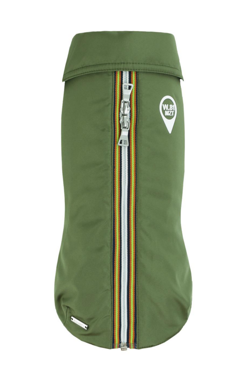 Visuel 1 du produit Imper pour chien coloris kaki Wouapy GPS - Taille 48