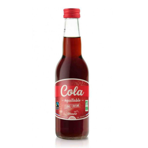 Visuel 1 du produit Cola bio équitable en bouteille Vitamont - 33 cl