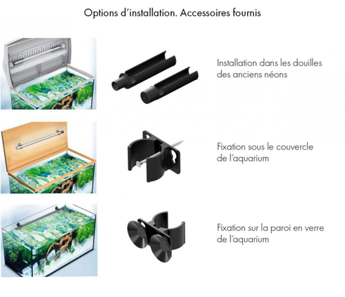 Visuel 4 du produit Tube LED aquarium polyvalent, eco-énergétique TETRA LightWave Set 520 - 18W