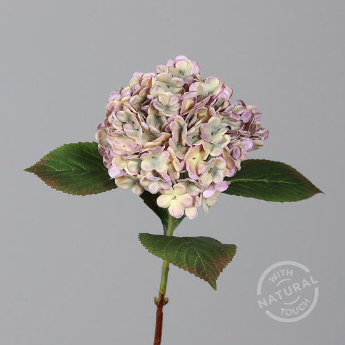 Visuel 1 du produit Fleur artificielle Hortensia mauve – 52 cm