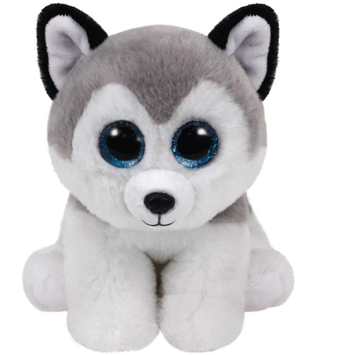 Visuel 1 du produit Peluche TY Buff le husky - 15 cm