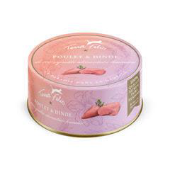 Visuel 1 du produit Alimentation humide pour le chat à la dinde et au poulet Terra Felis – 80 g