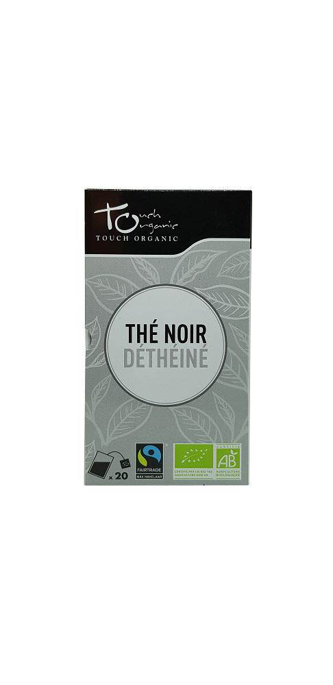 Visuel 1 du produit Thé noir déthéiné Bio Touch Organic - boîte de 20 sachets