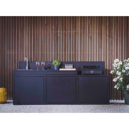 Visuel 5 du produit Plancha Modern électrique coloris noir en acier Forge Adour - 50,5 x 57,3 x 23,8 cm