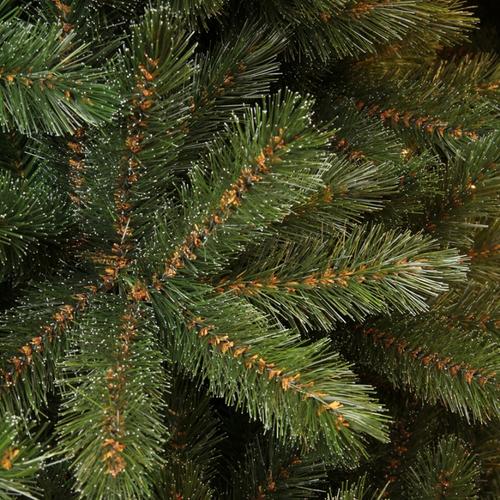 Visuel 2 du produit Sapin de Noël artificiel coloris vert avec toile de jute Forest Frosted