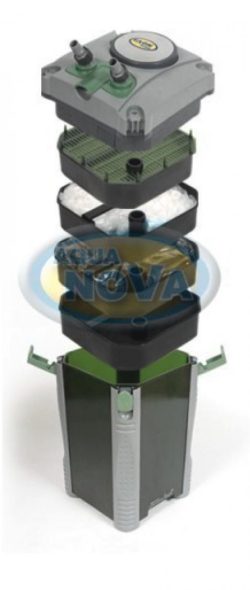 Visuel 4 du produit Filtre aquarium grande capacité pour 600L - AQUA NOVA modèle NCF-1500