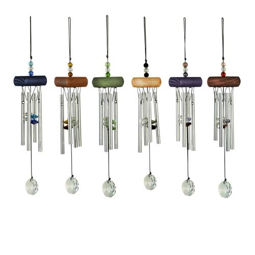 Visuel 1 du produit Carillons diam's coloris gris - 30 cm