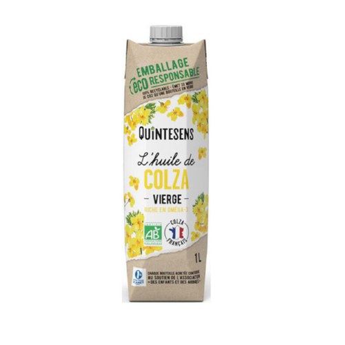 Visuel 1 du produit Huile de colza vierge bio Quintesens - 1 L