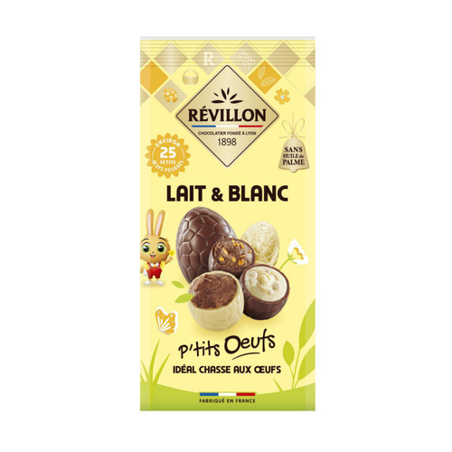 Visuel 1 du produit P’tits œufs lait et blanc Révillon - 200 g