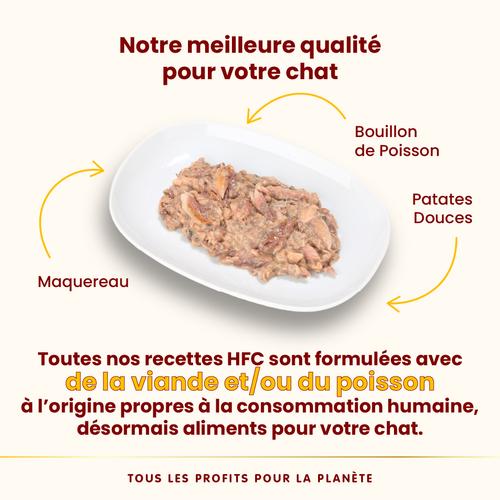 Visuel 3 du produit Pâtée pour chat complète HFC au maquereau et pommes de terre Almo Nature - 70 g