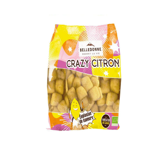 Visuel 1 du produit Guimauve crazy citron goût citron Belledonne - 120 g