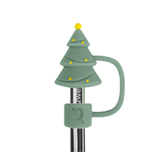 Visuel 1 du produit Embout pour paille coupe isotherme coloris vert en inox Qwetch