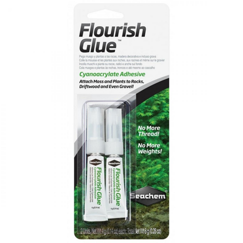 Visuel 1 du produit Colle à plantes double tube, rapide fixation, SEACHEM Flourish Glue - 2x4g