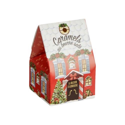 Visuel 1 du produit Caramels au beurre salé chalet du Père Noël bio Maison Armorine - 40 g