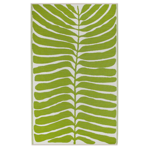 Visuel 1 du produit Tapis coloris vert en polypropylène recyclé - 240 x 300 cm