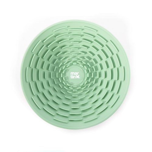 Visuel 1 du produit Gamelle à lécher pour chien en silicone coloris vert Martin Sellier - Ø 19 cm