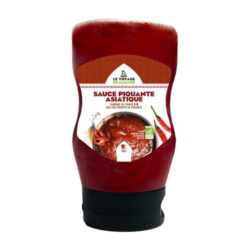 Visuel 1 du produit Squeez sauce piquante à l'asiatique bio Le voyage de Mamabé - 335 g