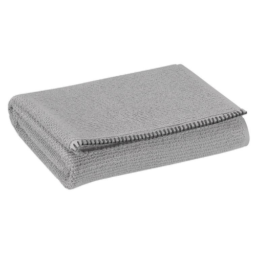 Visuel 1 du produit Serviette de toilette Bora gris perle 100x50 cm