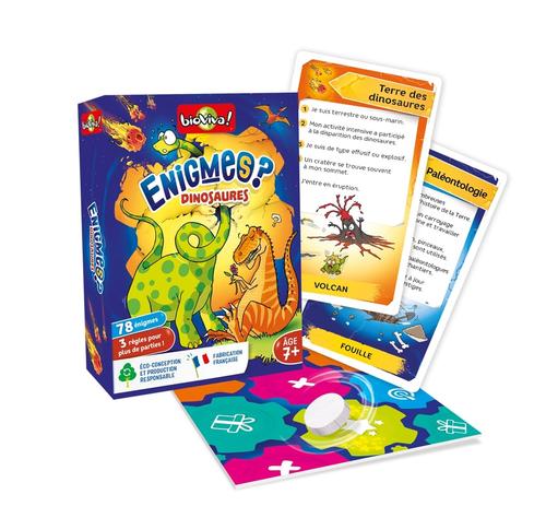 Visuel 2 du produit Jeu de cartes Bioviva Énigmes Dinosaures