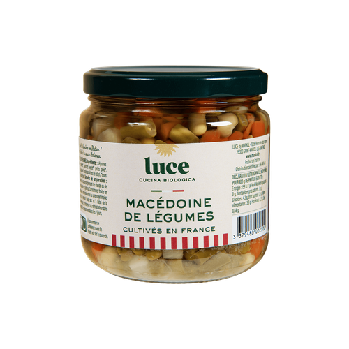 Visuel 1 du produit Macédoine de légumes bio Luce - 400 g