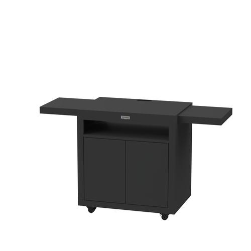 Visuel 1 du produit Desserte meuble 80 avec tablettes noire