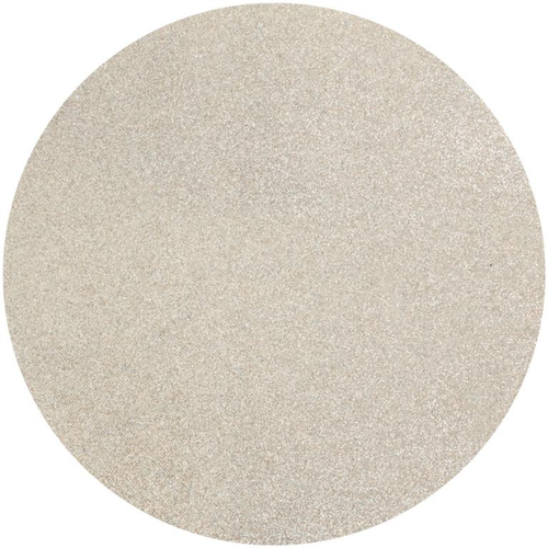 Visuel 1 du produit Set de table rond platine à paillettes Premium x 6 - Ø 34 cm