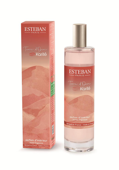 Visuel 1 du produit Vaporisateur senteur terre d'ocre karité Esteban - 75 ml