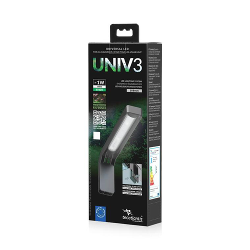 Visuel 1 du produit Rampe d’éclairage LED pour aquarium Aquatlantis Kubus Univ3 - 150 lumens