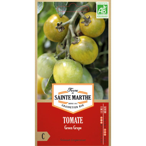 Visuel 1 du produit Graines de Tomate Green grape bio Ferme de Sainte Marthe - graines à semer