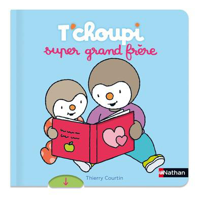 Visuel 1 du produit Livre "T'choupi super grand frère" aux Éditions Nathan