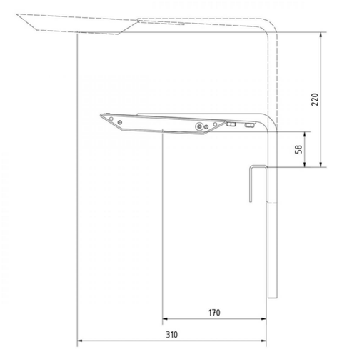 Visuel 6 du produit Support pour rampe LED aquarius, spécificité BW, AQUA MEDIC - modèle Plus Holder