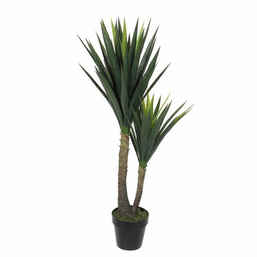 Visuel 1 du produit Plante artificielle Yucca en pot coloris vert - Ø 60 cm x 120 cm
