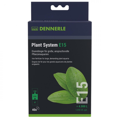 Visuel 1 du produit Comprimés fertilisants pour plantes à action immédiate DENNERLE Plant System E15 - 40 pcs