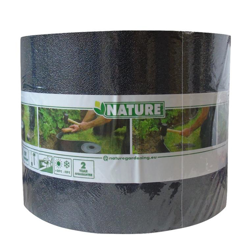 Visuel 1 du produit Bordure en polyéthylène recyclé noir épaisseur 3 mm Nature Outside Living - 1000 x 15 cm