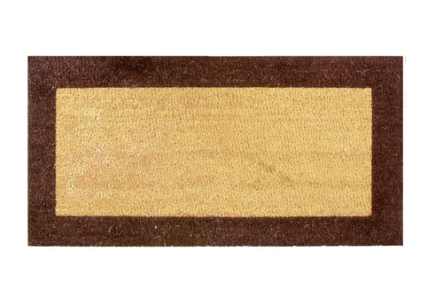 Visuel 1 du produit Tapis brosse en coco marron Sweetsol - 60 x 40 cm