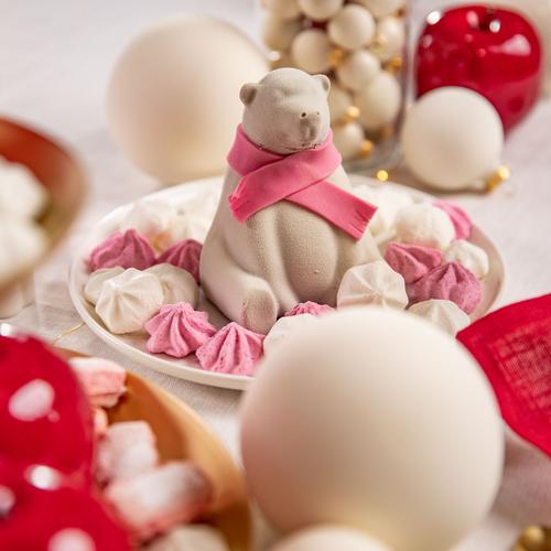 Visuel 2 du produit Ours polaire garni chocolat au lait Chooc - 130 g