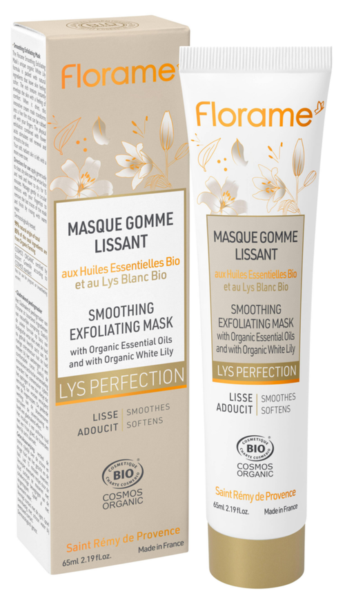 Visuel 1 du produit Masque gomme lissant Florame gamme Lys perfection - 65 ml