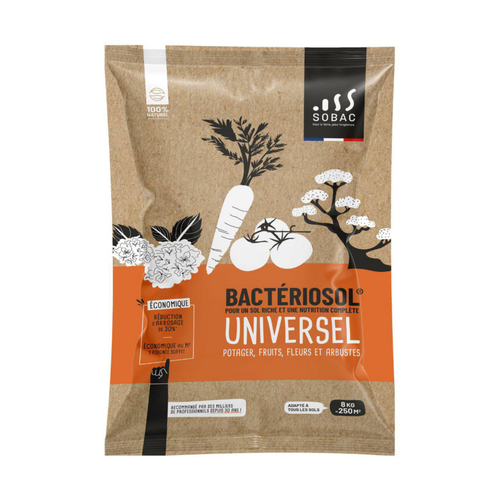 Visuel 1 du produit Bactériosol universel 100 % naturel Sobac - 8 kg
