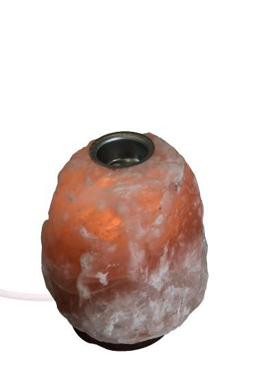 Visuel 1 du produit Lampe arôme orange au sel de l’Himalaya Idea for project