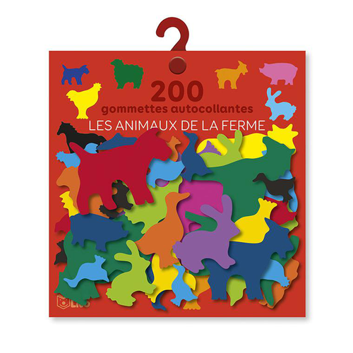Visuel 1 du produit Gommettes 'Les animaux de la ferme"µ