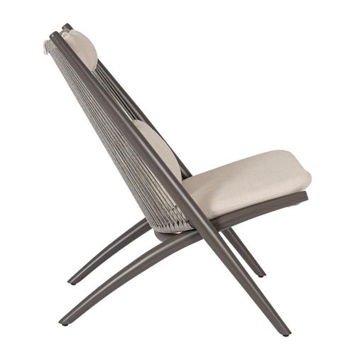 Visuel 9 du produit Fauteuil lounge Aloha alu/corde
