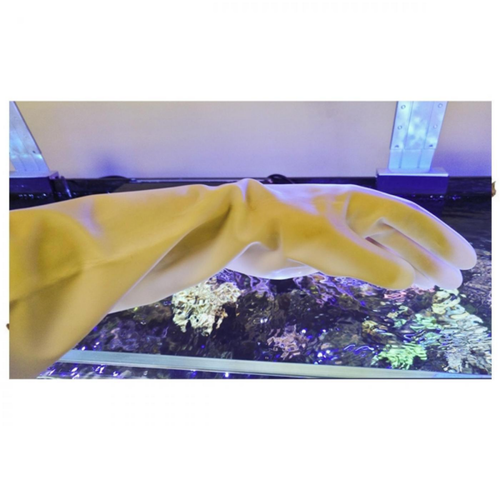 Visuel 2 du produit Gants en latex extra-long XL, AQUA MEDIC Aqua Gloves