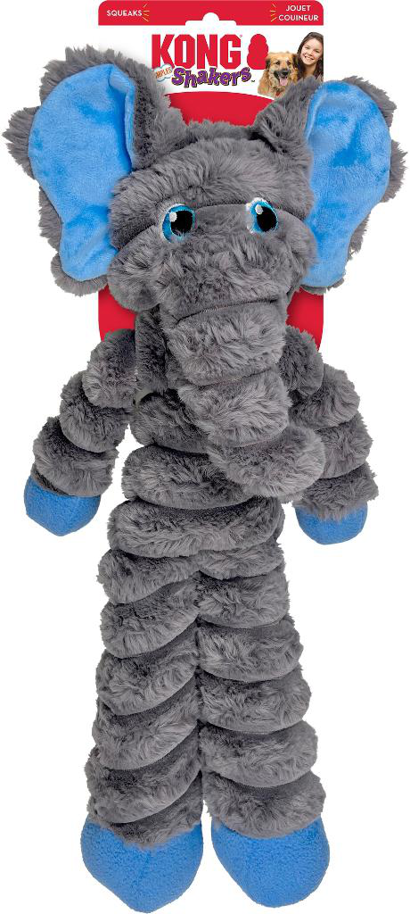 Visuel 3 du produit Peluche pour chien éléphant Kong coloris gris - 36 x 9 x 49,5 cm