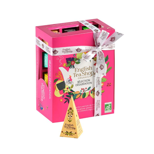 Visuel 1 du produit Coffret thés et infusions bio Prisme collection bien-être English Tea Shop - 12 sachets
