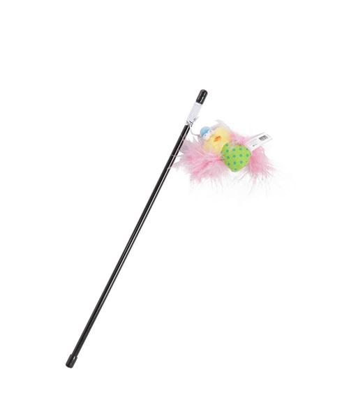 Visuel 2 du produit Canne à pêche jouet pour chat Rod Happy Me 40 cm