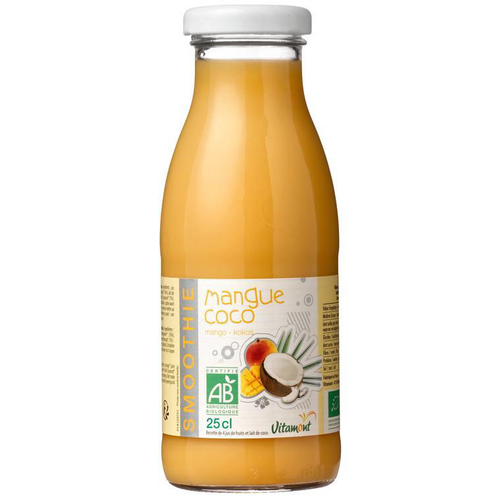 Visuel 1 du produit Smoothie mangue coco bio - 25 cl