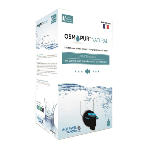 Visuel 1 du produit Eau de mer pour aquarium prêt à l'emploi Aquavie Osmopur Natural - 20 L