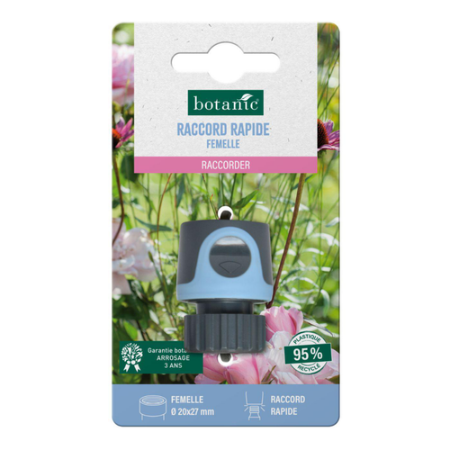 Visuel 1 du produit Raccord rapide femelle botanic® Ø 20 x 27 mm