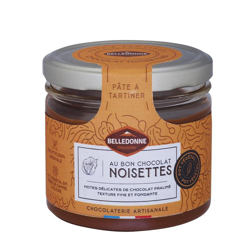 Visuel 1 du produit Pâte à tartiner bio noisettes Belledonne - 300 g