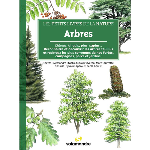 Visuel 1 du produit Le livre " Les petits livres de la nature - arbres " aux Éditions Salamandre